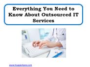 Everything You Need to Know About Outsourced IT Services