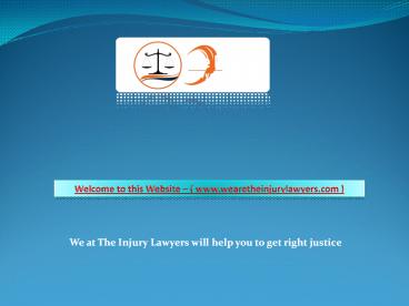 Personal Injury Lawyer