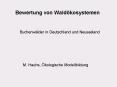 Bewertung von Wald PowerPoint PPT Presentation