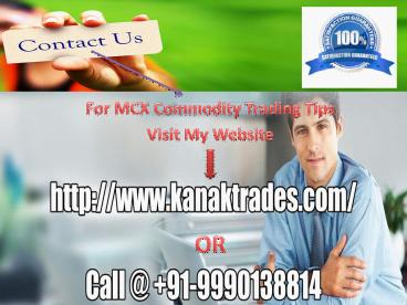 Commodity Trading Tips in Crude Oil