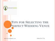Tips for Planning a Successful Wedding.