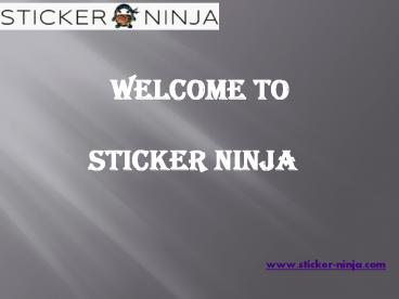 Cheapest Prices for High Quality Custom Sticker