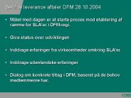 Service leverance aftaler DFM 28.10.2004