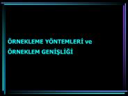 SAMPLING DISTRIBUTIONS