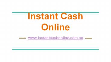 Fast Cash Loans Online