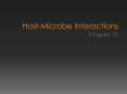 Host-Microbe Interactions PowerPoint PPT Presentation