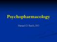 Psychopharmacology PowerPoint PPT Presentation