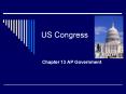 US Congress PowerPoint PPT Presentation