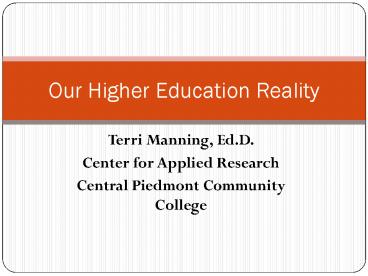 Terri Manning, Ed.D.