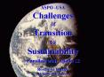 ASPO -USA Challenges of Transition to Sustainability PowerPoint PPT Presentation