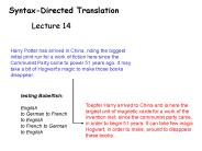 CS536: Introduction to Programming Languages and Compilers