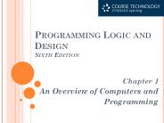 Programming Logic and Design Sixth Edition
