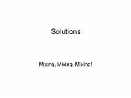 Solutions
