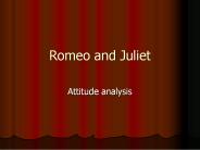 Romeo and Juliet