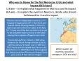 Who was to blame for the first Moroccan Crisis and what impact did it have? C/B aim  PowerPoint PPT Presentation