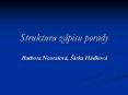 Struktura z PowerPoint PPT Presentation