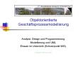 Objektorientierte Gesch PowerPoint PPT Presentation