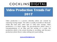 Cocklins Digital - Washington DC Video Production