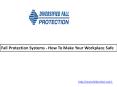 Fall Protection Systems - How To Make Your Workplace Safe PowerPoint PPT Presentation