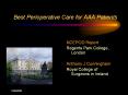 Best Perioperative Care for AAA Patients PowerPoint PPT Presentation