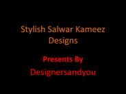 Designer Salwar Kameez  Designs For Girls 2016