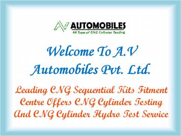 CNG Cylinder Hydro Test In Delhi