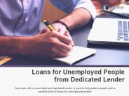 Apply for Unemployed Loans in UK