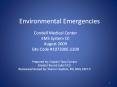 Environmental Emergencies PowerPoint PPT Presentation