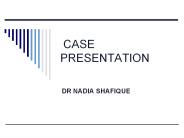 CASE PRESENTATION