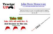 John Deere Houseware