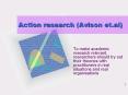 Action research (Avison et.al) PowerPoint PPT Presentation