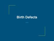 Birth Defects