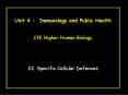 Specific Cellular Defences PowerPoint PPT Presentation