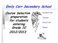 Emily Carr Secondary School PowerPoint PPT Presentation