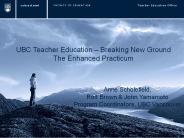 UBC Teacher Education 