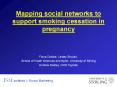 Mapping social networks to support smoking cessation in pregnancy PowerPoint PPT Presentation