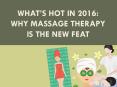 What’s Hot in 2016: Why Massage Therapy is the New Feat PowerPoint PPT Presentation