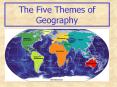 The%20Five%20Themes%20of%20Geography PowerPoint PPT Presentation