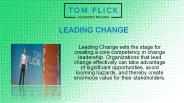 Empowering Successful Transformation | Leadership Speaker Tom Flick