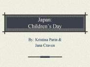 Japan: Children