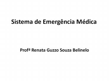 Sistema de Emerg