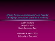 African American Adolescents