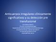 Anticuerpos irregulares cl PowerPoint PPT Presentation