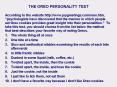 THE OREO PERSONALITY TEST PowerPoint PPT Presentation