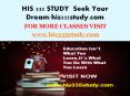 HIS 335 STUDY  Seek Your Dream/his335study.com PowerPoint PPT Presentation