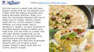 Dessert recipes