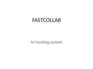 fastcollab - hr tracking system