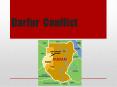 Darfur Conflict PowerPoint PPT Presentation