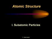 Atomic Structure