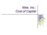 Nike,%20Inc.:%20Cost%20of%20Capital